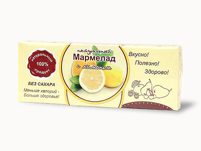  Мармелад натуральный "Лимон" 140г в Тосно