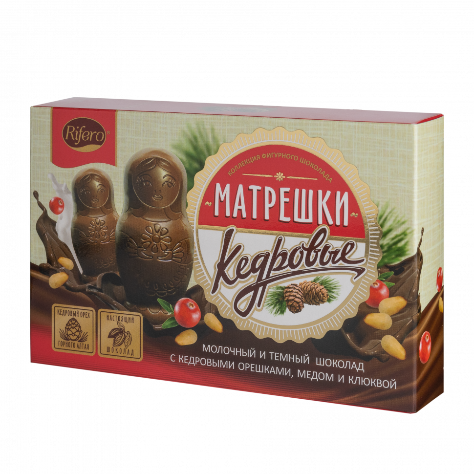  Риф и ко Конфеты "Матрёшки кедровые" 100г           в Тосно