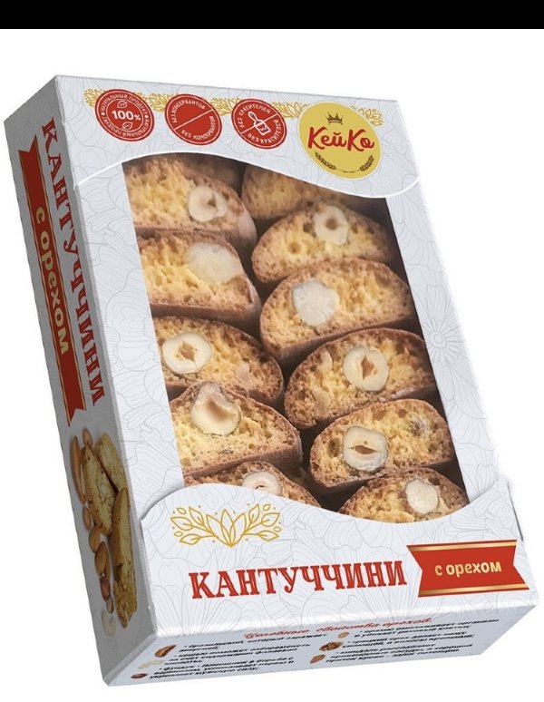 №3 Кей Ко Кантуччини с орехом, 200г    в Тосно